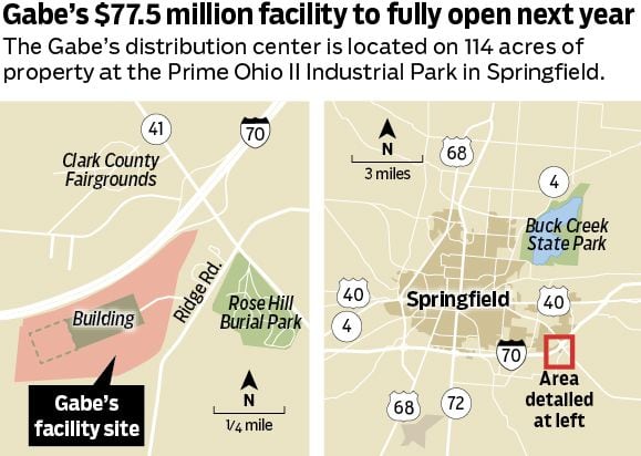 Gabriel Brothers: Gabe's new Springfield distribution center gets  incentives to create 800 jobs