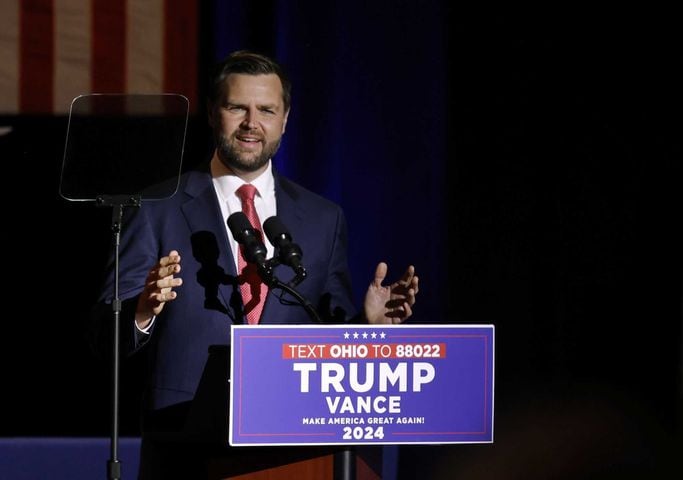 J.D. Vance speaks at Middletown rally