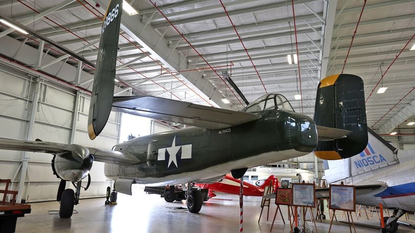 Several events will be held this week in Clark and Champaign Counties, including a free lecture, AI in food processing, by Don Sanders at the Champaign Aviation Museum in Urbana. In this photo is the "Champaign Gal" a B-25 bomber that's is based at the museum. FILE/BILL LACKEY/STAFF