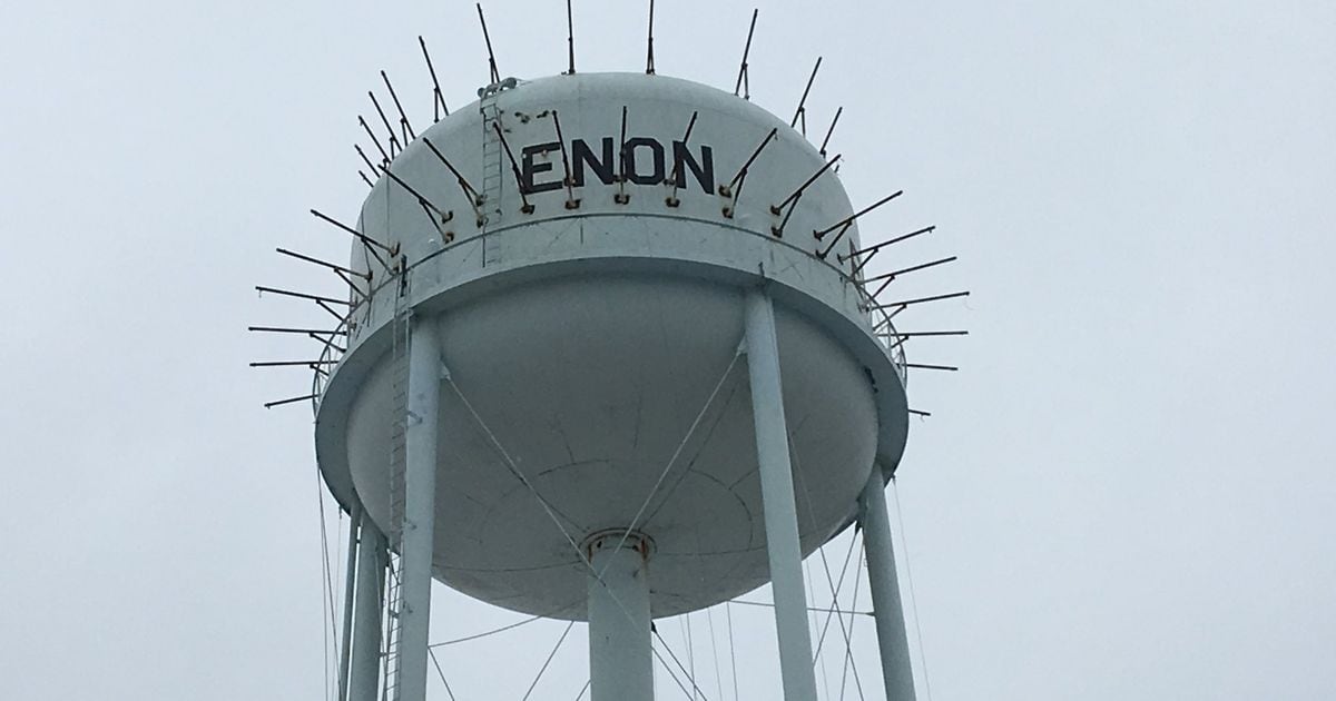 Enon water tower undergoing complete renovation