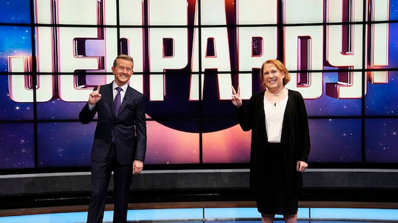 Hosted by Ken Jennings, “Jeopardy! Masters” features six elite super champs including Dayton native Amy Schneider.