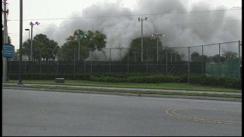 Orlando's Amway Arena imploded