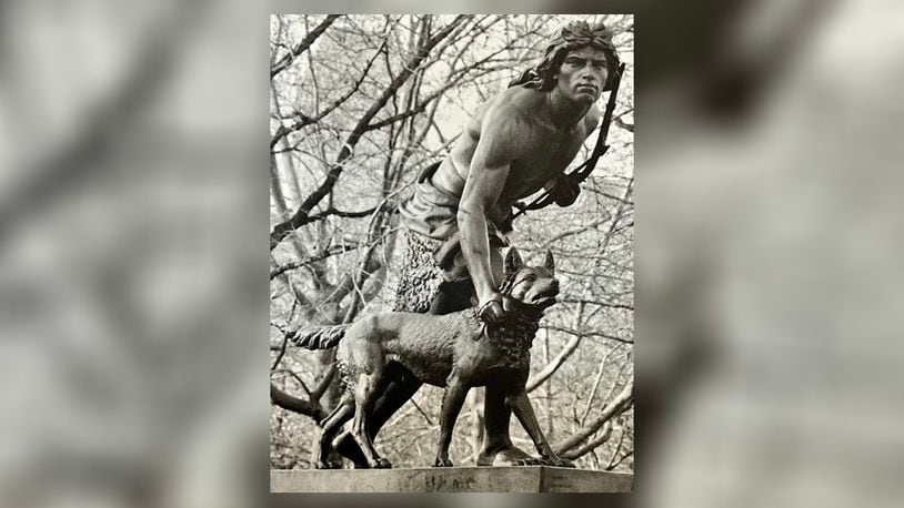 Sculptor John Quincy Adams Ward will be the subject of a presentation by sculptor Mike Major at 5:30 p.m. on Tuesday, Jan. 30, at the Champaign County Arts Council and Major’s studio, 119 N. Main St. Here is the Indian Hunter sculpture at Central Park in Manhattan, NY. Contributed