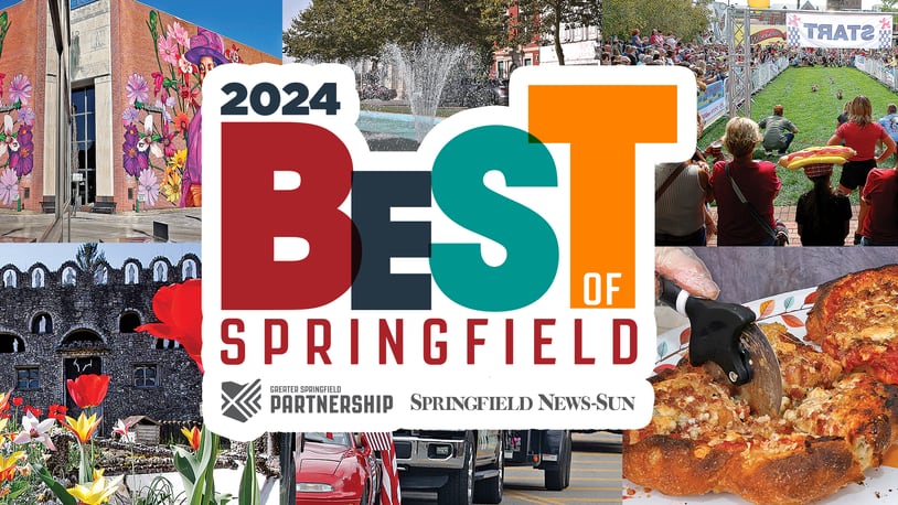 Tell us who’s the Best of Springfield for 2024!

The Best of Springfield contest, brought to you by the Greater Springfield Partnership and the Springfield News-Sun, is back this year with more than 80 contests covering all the best aspects of life in the area.