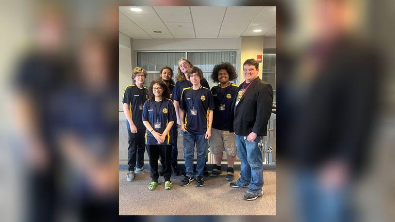 The Springfield High School ESports team placed third at the state competition. Contributed