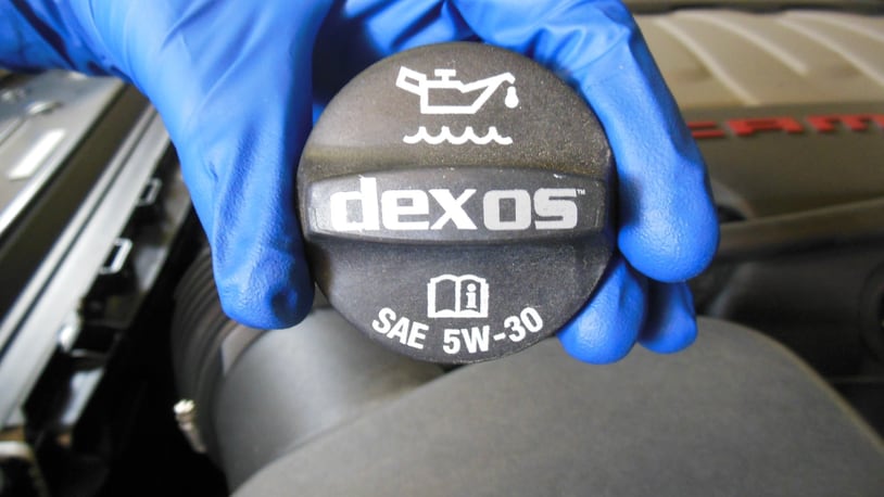 This oil cap clearly states that oil should be dexos approved oil. CONTRIBUTED