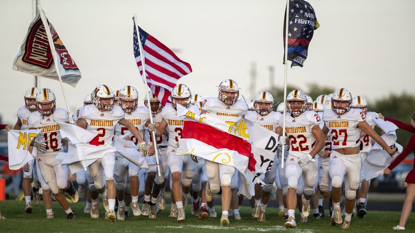 Northeastern against West Liberty-Salem on Friday, Sept. 22, 2023, at West Liberty. Photo by Michael Cooper