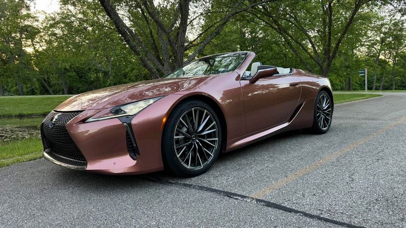 Pictured is the 2024 Lexus LC500. JIMMY DINSMORE/CONTRIBUTED