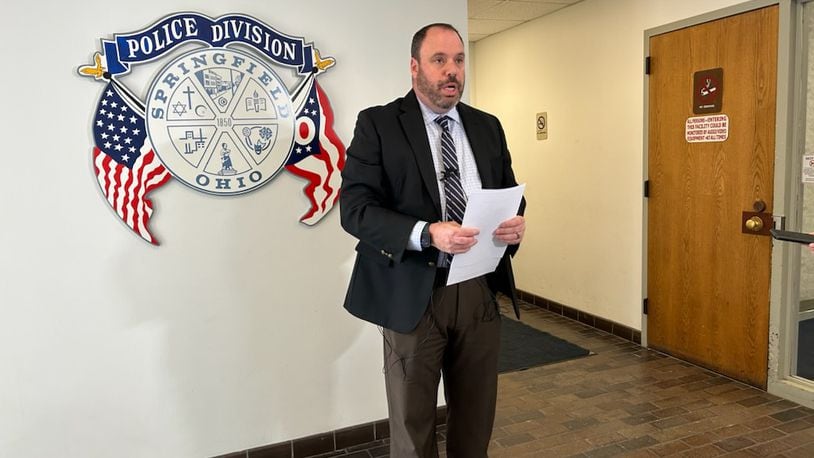 Springfield Police Division Sergeant James Byron. Brooke Spurlock/Staff