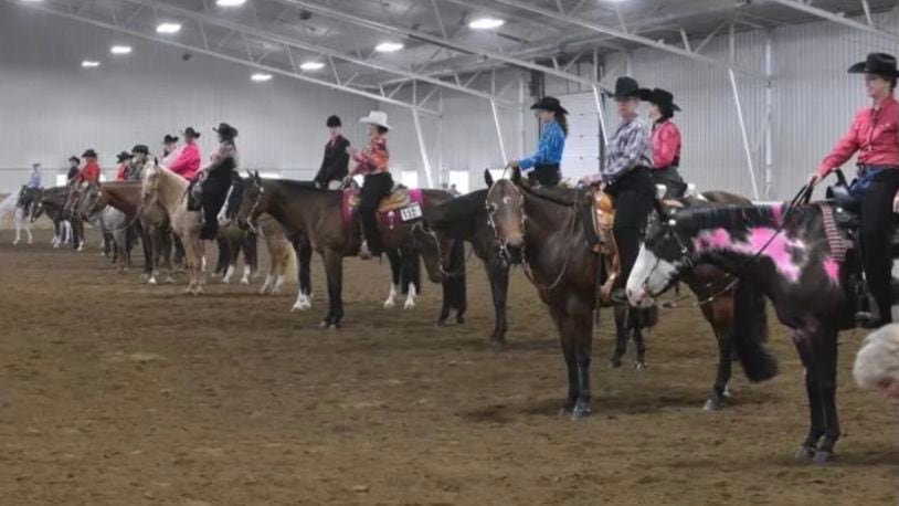 The annual Tough Enough to Wear Pink horse show for 2024 runs four days, from Thursday, Sept. 26 through Sunday, Sept. 29 at the Champions Center on the Clark County Fairgrounds site. CONTRIBUTED PHOTO