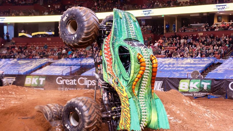 Monster Jam comes to the Nutter Center Nov. 2 and 3. CONTRIBUTED