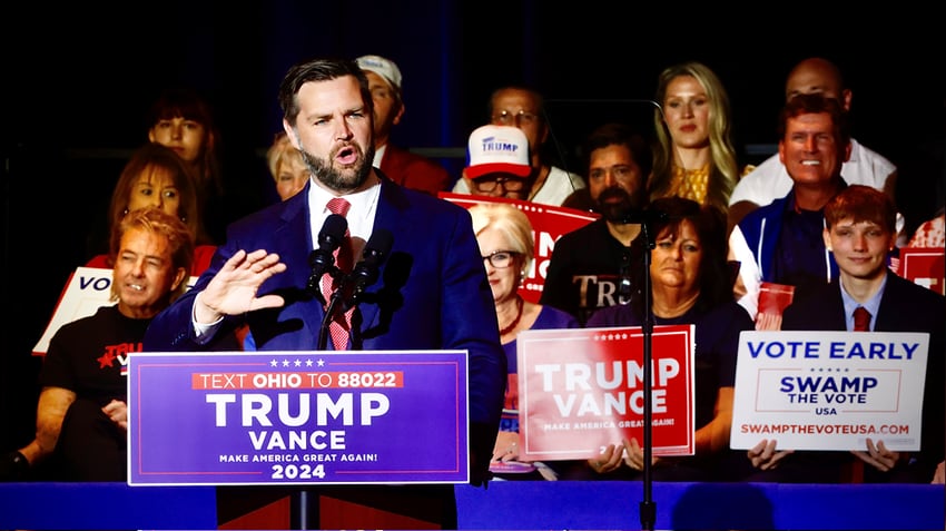 J.D. Vance at Middletown rally