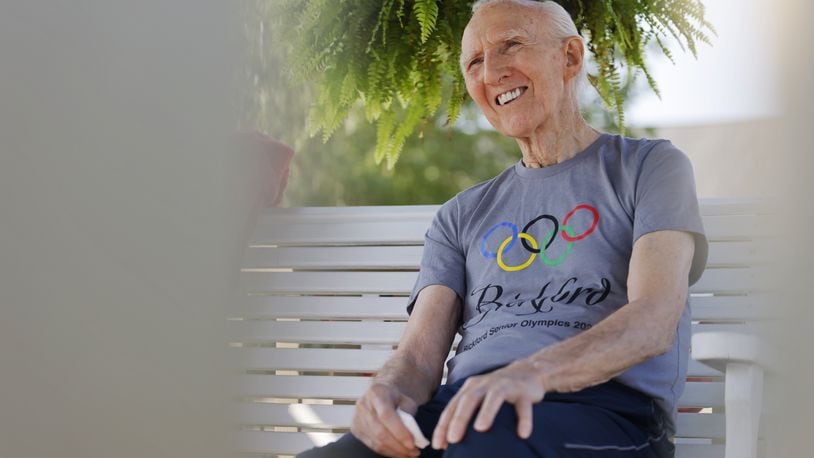 Bob Schul, a West Milton native who won an Olympic gold medal in the 5,000-meter run in 1964, died at 86 on Sunday at an assisted-living facility in Middletown. NICK GRAHAM / FILE