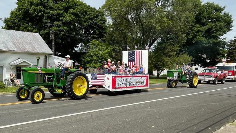 A float from a previous North Hampton parade. Submitted photo