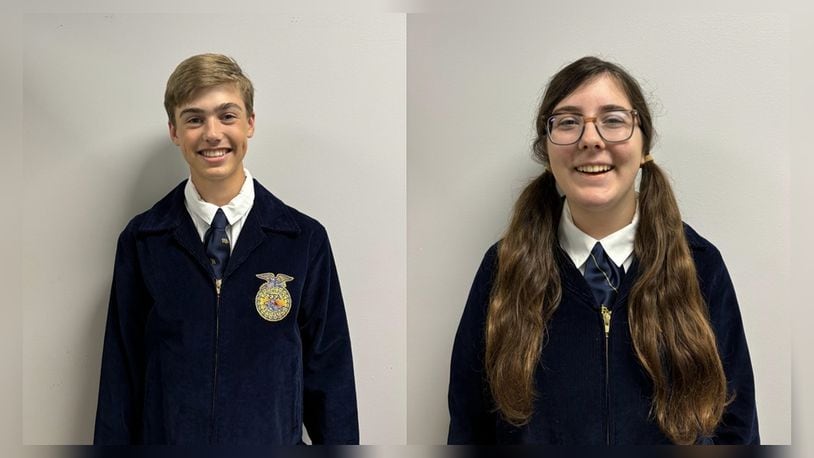 Global Impact STEM Academy students Jackson DeWitt and Mailynne Rudnicki have qualified for the regional agriscience fair competition hosted by The Big E in West Springfield, Massachusetts. Contributed