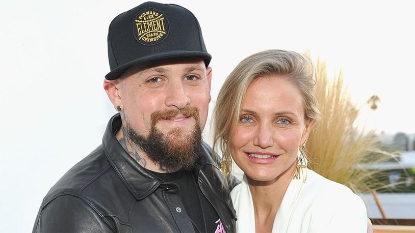 Guitarist Benji Madden and actress Cameron Diaz attend House of Harlow 1960 x REVOLVE on June 2, 2016 in Los Angeles, California.