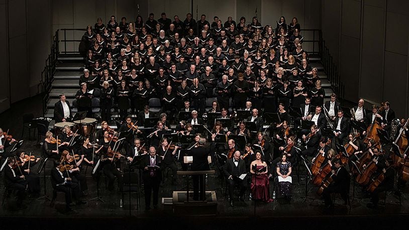 The Springfield Symphony Orchestra will combine with the Springfield Symphony Chorale for the final concert of the season on Saturday.