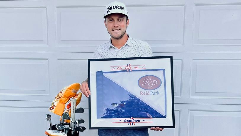 Southeastern grad Avery Green recently won his second Springfield City Amateur title at Reid Park Golf Course. CONTRIBUTED