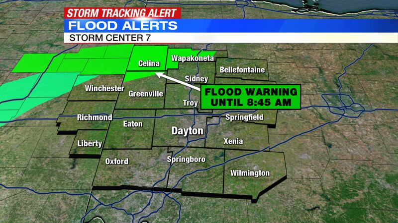 Flood Advisory in effect for Auglaize, Darke and Mercer counties