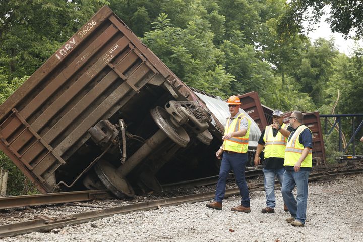 Springfield Train Derailment 