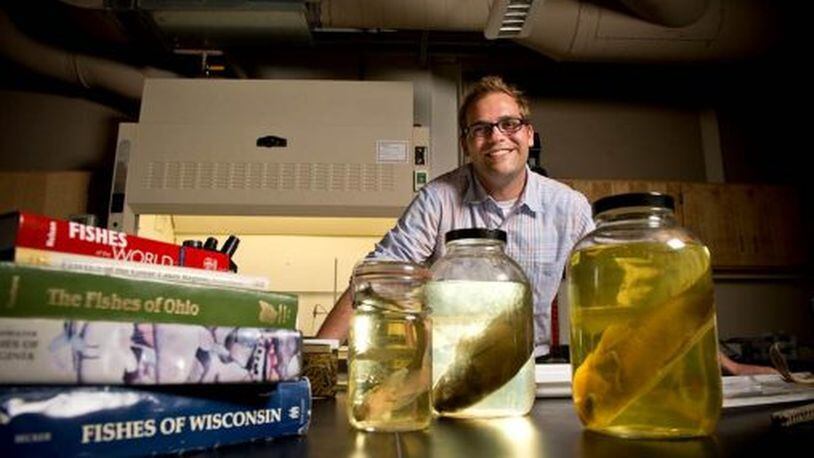 Steve Jacquemin, associate professor of biology at the Lake Campus, was invited to the Ohio governor’s residence to discuss how harmful algal blooms.