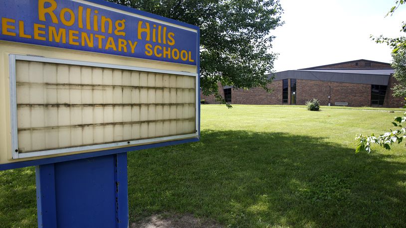 The former Rolling Hills Elementary School in the Northeastern School District Monday, June 3, 2024. BILL LACKEY/STAFF