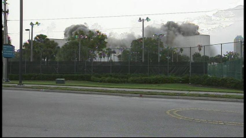 Orlando's Amway Arena imploded