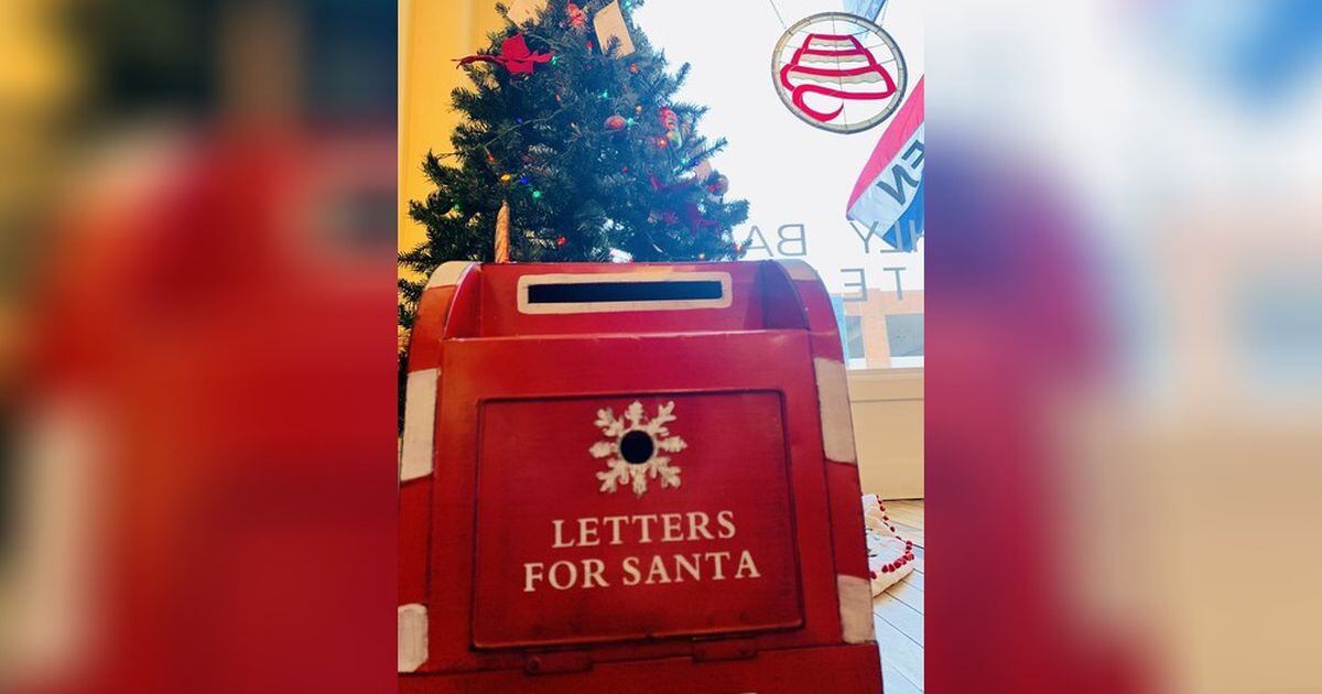 Tis Your Season  Letters for Santa Mailbox Christmas Decoration