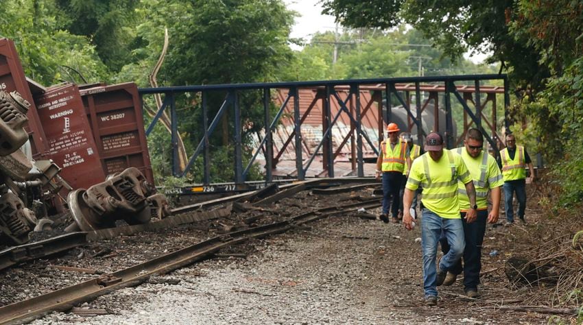 Springfield Train Derailment 