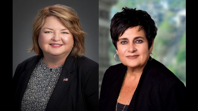 Michelle Harris, a Democrat who was appointed as Clark County Treasurer in June, will be facing off against Republican Pam Littlejohn during the general election to determine who will hold that position.