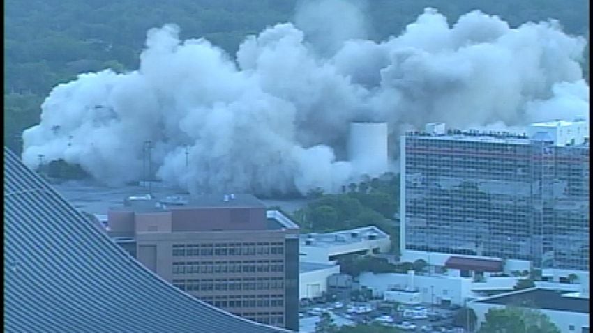 Orlando's Amway Arena imploded