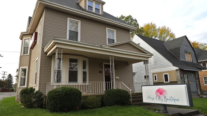 The Rose City Boutique is located at 115 East Ward St. and features products from several different local vendors.  BILL LACKEY/STAFF