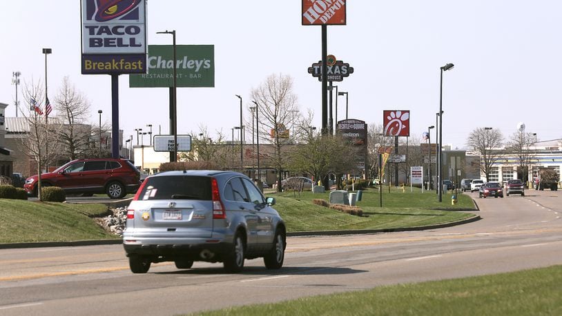 Bechtle Avenue is Springfield's commercial retail district. BILL LACKEY/STAFF