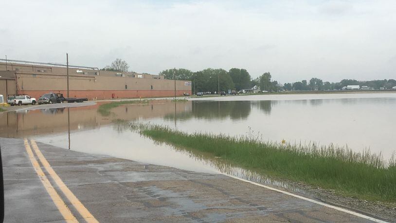 Some roads in Clark County are expecting flooding due to heavy rainfall on Thursday night.