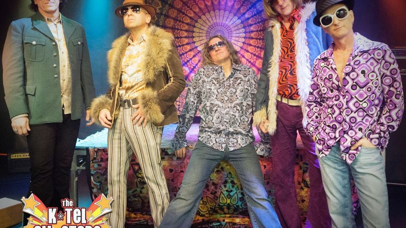 The K-Tel All-Stars from Los Angeles will bring great hits of the 1970s to Veterans Park on Thursday to kick off the 2021 Summer Arts Festival. Contributed photo