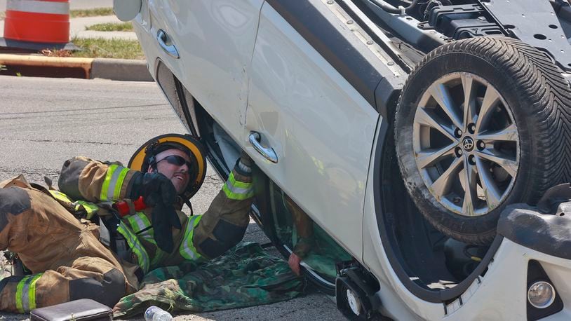 Springfield city officials say their Fire Rescue Division is strained by population increases and immigrants' driving difficulties, saying the city ranks #1 in Ohio for incidents per 1000 people. BILL LACKEY/STAFF