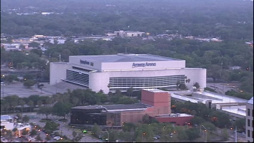 Orlando's Amway Arena imploded