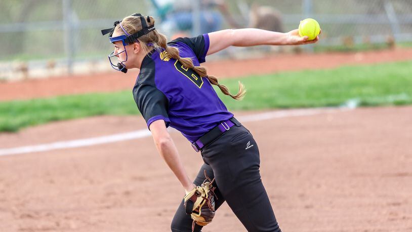 Mechanicsburg junior pitcher Francys King has helped the third-ranked Indians advance to the D-IV regional semifinals for the second straight season. MICHAEL COOPER / CONTRIBUTED