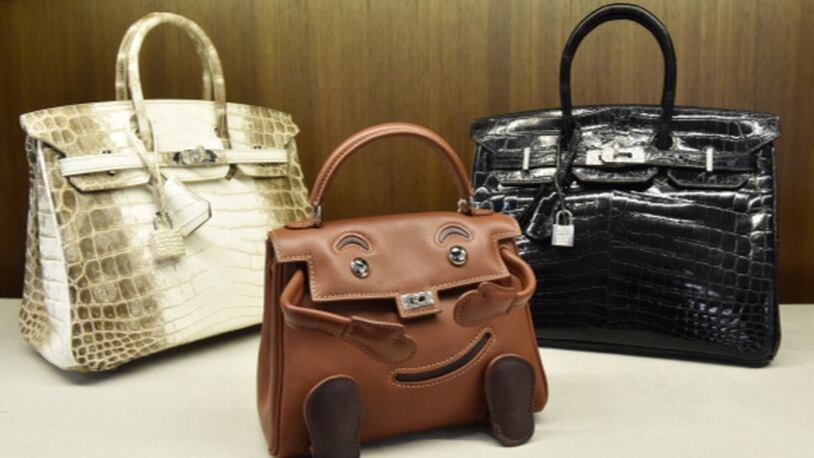 Sold at Auction: Vintage Hermes Kelly Leather Handbag