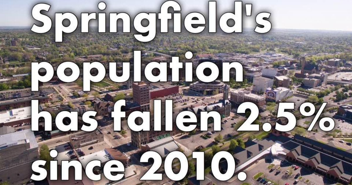 Springfield’s population dropped last year, lowest since 1910