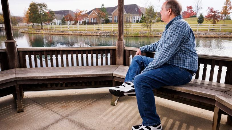 FILE - Resident Steve Wright at Knolls of Oxford retirement and assisted living facility in Oxford in November 2022. On Aug. 13, 2024, the Ohio Department of Aging will be holding a feedback forum on assisted living facilities at Sinclair Community College. NICK GRAHAM/STAFF