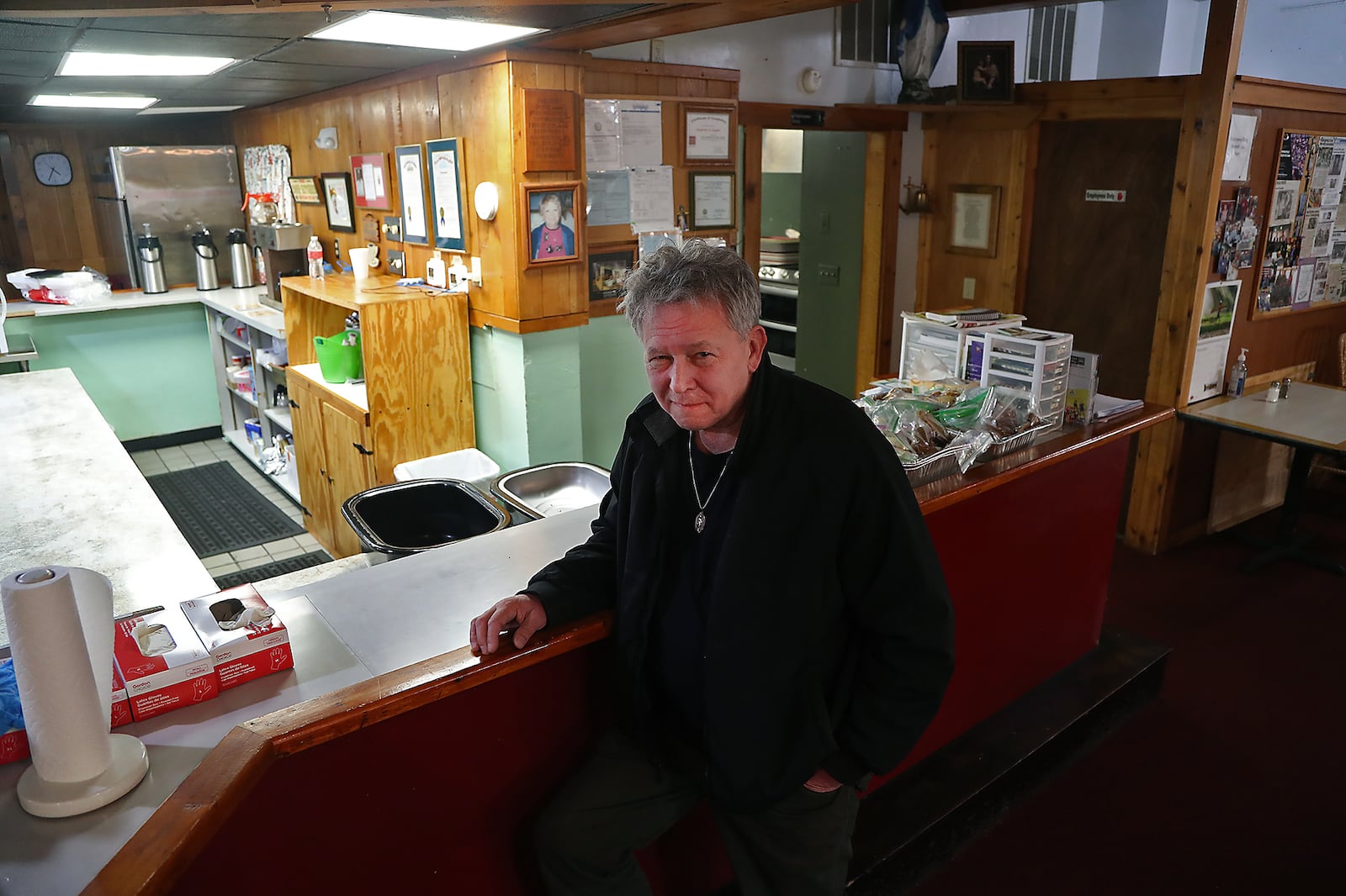 Fred Stegner, the president of the Springfield Soup Kitchen. BILL LACKEY/STAFF