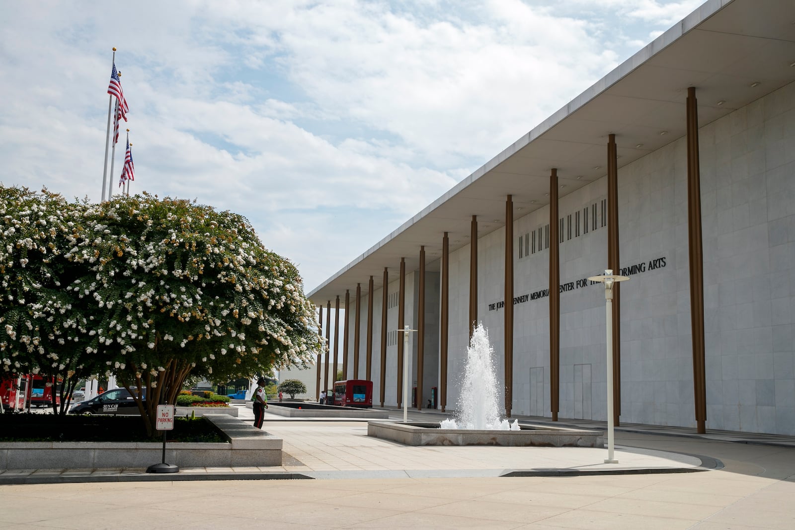 FILE - The Kennedy Center is seen Aug. 13, 2019, in Washington. (AP Photo/Jacquelyn Martin, File)