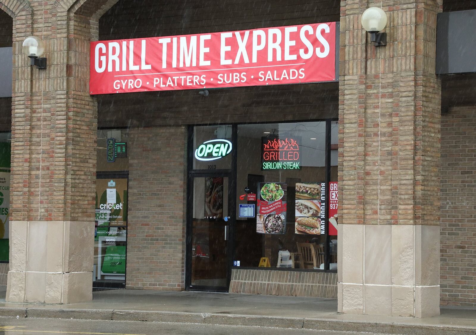 Jon Smith Subs, located in the Park Shopping Center in Springfield, has reopened under a new name, Grill Time Express. BILL LACKEY/STAFF