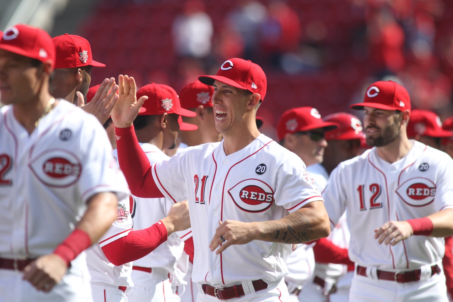 Cincinnati Reds Opening Day: Photos from pregame ceremonies