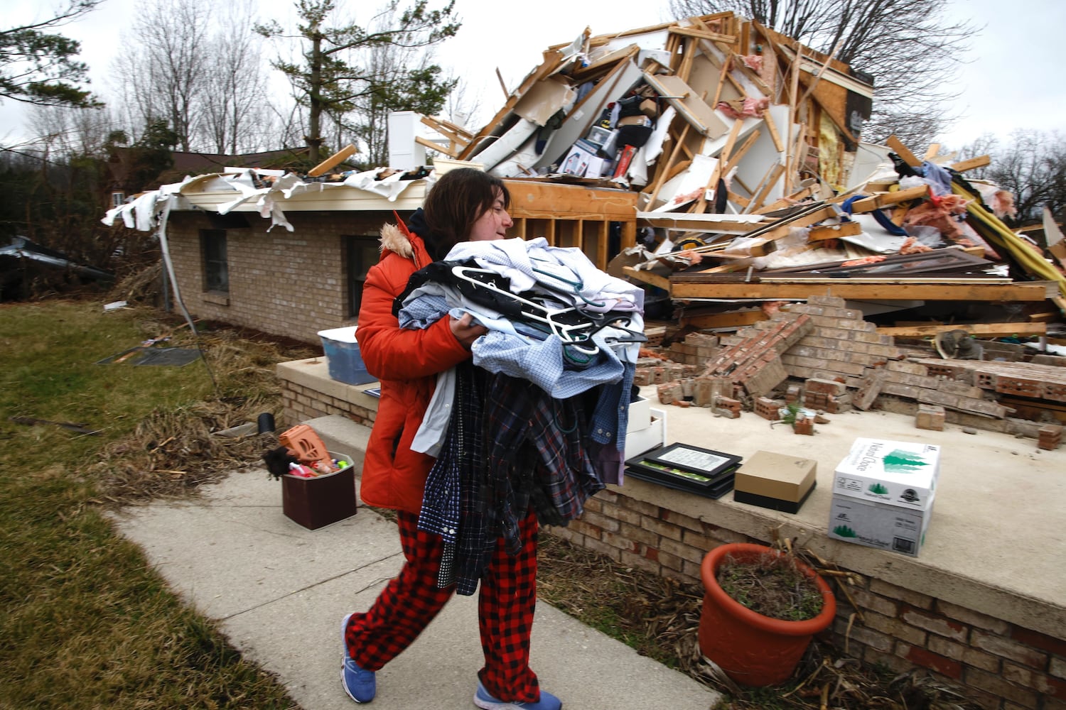 Tornado damage SNS