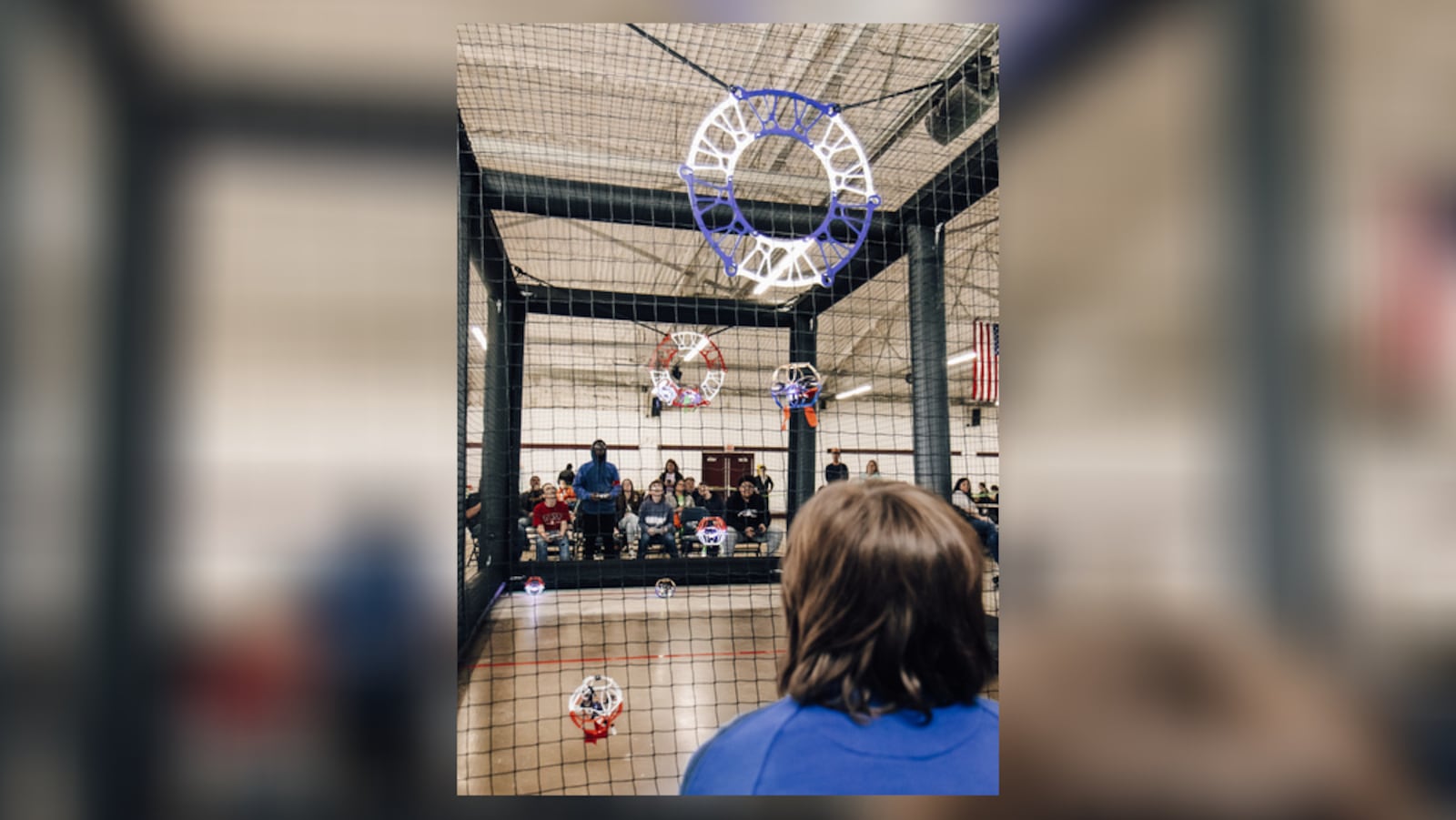 Hayward Middle School’s drone soccer team won at regionals and is headed to the U.S. Drone Soccer 2024 National Championship in Virginia. Contributed