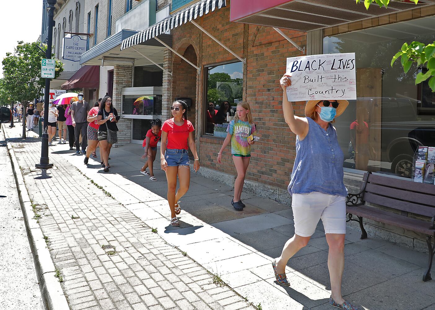 PHOTOS: Black Lives Matter March In New Carlisle