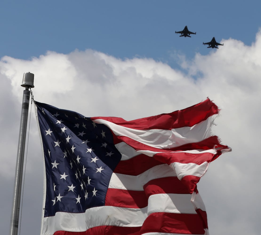 PHOTOS: National Guard Flyover