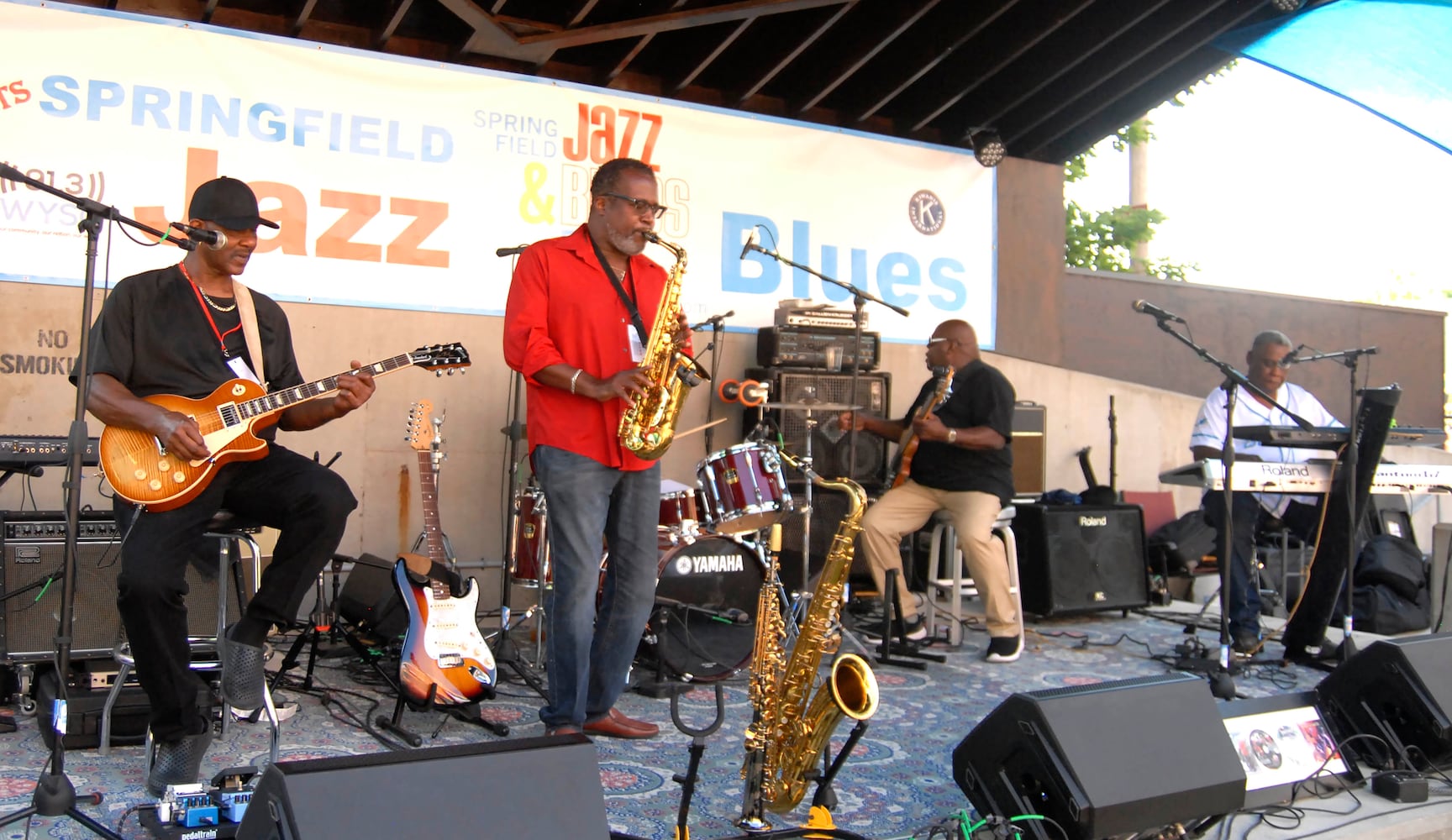 Did we spot you at the Springfield Jazz and Blues Fest?